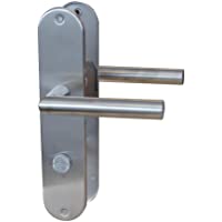 Alpertec 28015540 - Acero conte - ls conjunto actualización para puertas de baño puerta del baño accesorios de la puerta